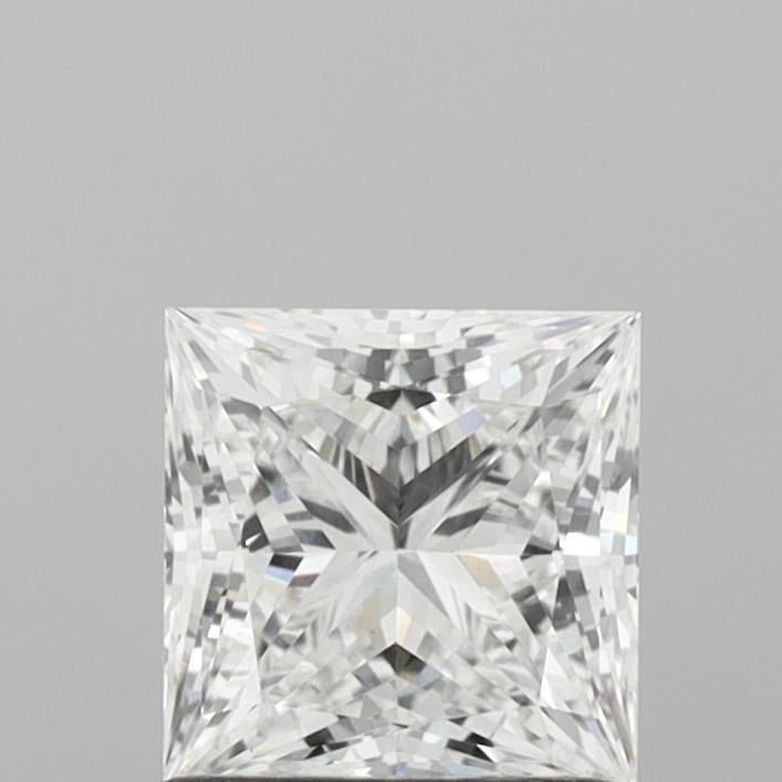 1.05ct E VVS2 Rare Carat Ideal Cut Princess Lab Grown Diamond