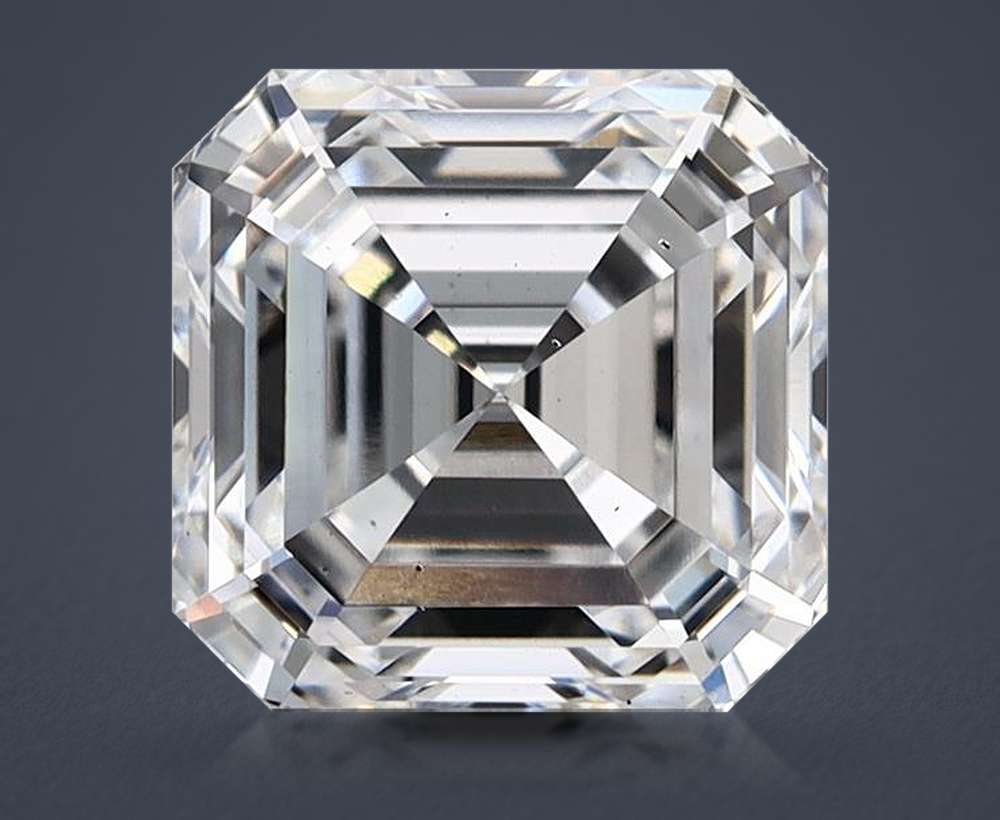 2.96 Carat Asscher Lab Diamond