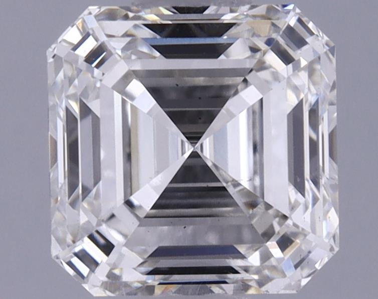 1.08ct G VS2 Rare Carat Ideal Cut Asscher Lab Grown Diamond