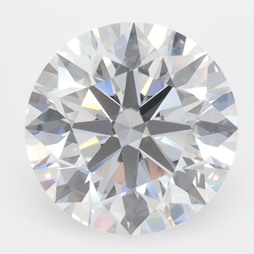 3.71ct D VVS1 Rare Carat Ideal Cut Round Lab Grown Diamond