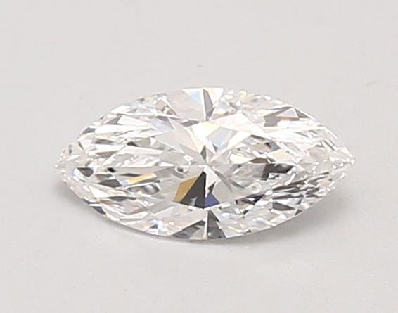 0.64ct D VVS2 Very Good Cut Marquise Lab Grown Diamond