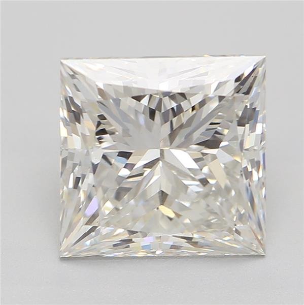 3.03ct G VS1 Rare Carat Ideal Cut Princess Lab Grown Diamond