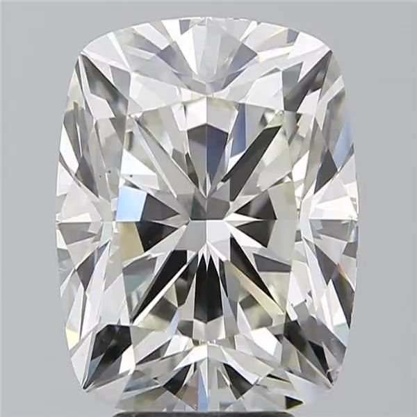 4.01ct K SI1 Very Good Cut Cushion Diamond