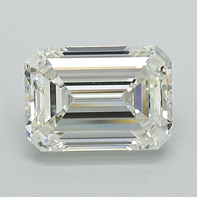 1.03ct I VS1 Rare Carat Ideal Cut Emerald Lab Grown Diamond