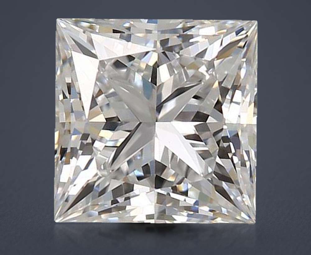 2.75 Carat Princess Lab Diamond