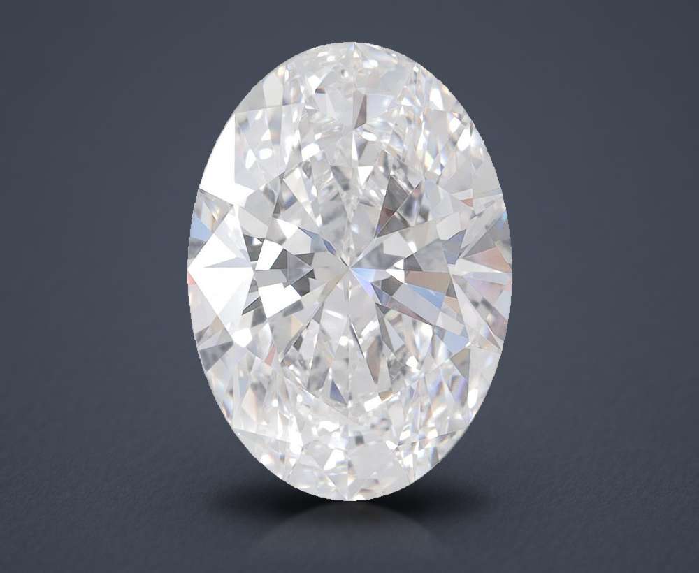 5.02 Carat Oval Lab Diamond