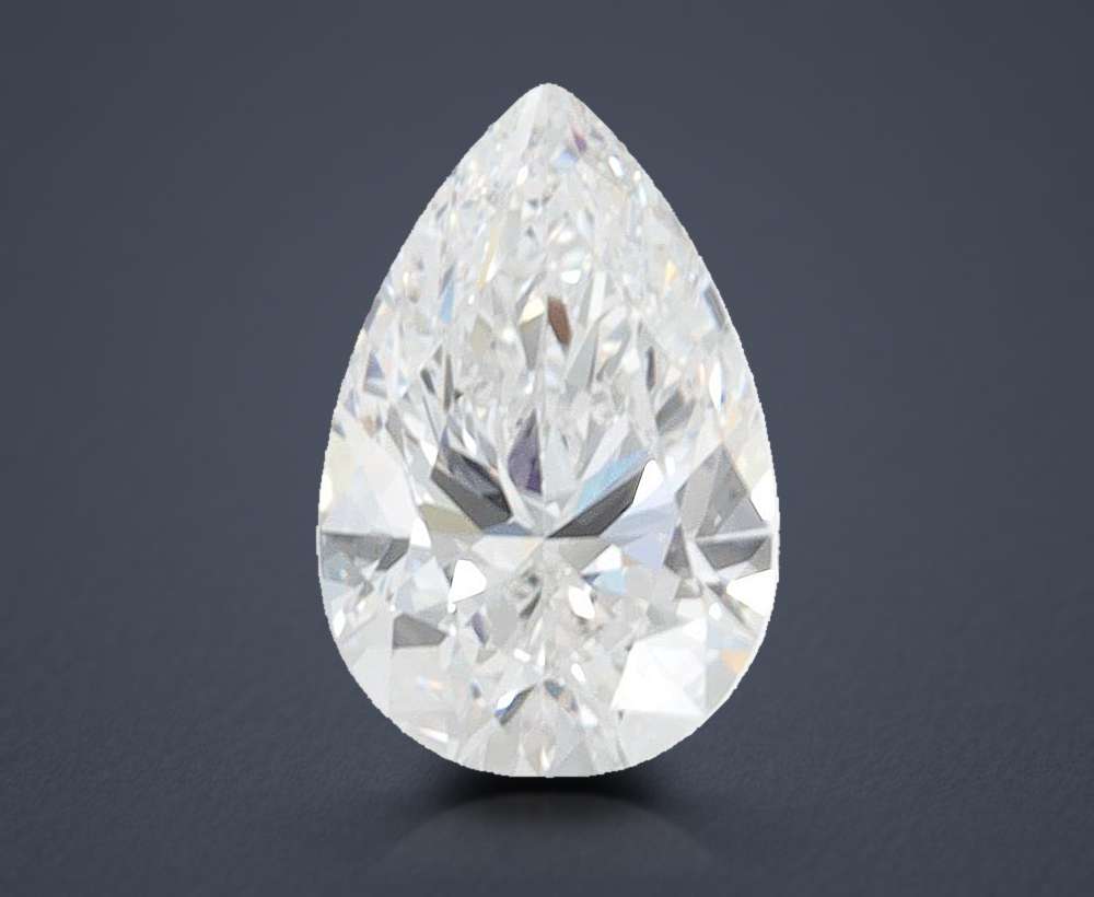1.43 Carat Pear Lab Diamond