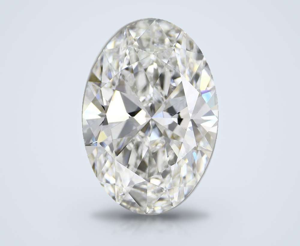 6.61 Carat Oval Lab Diamond