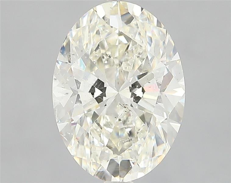 3.03ct K SI2 Very Good Cut Oval Diamond