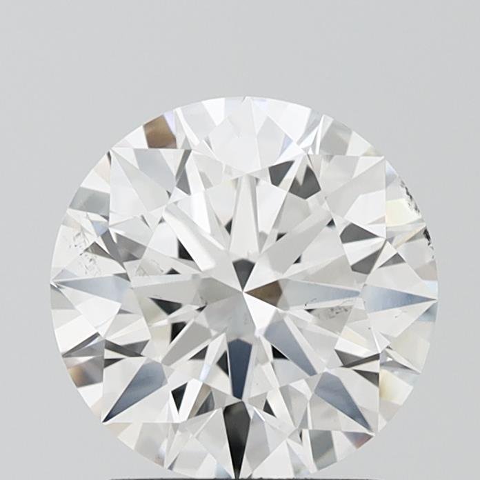 2.05ct F SI1 Rare Carat Ideal Cut Round Lab Grown Diamond