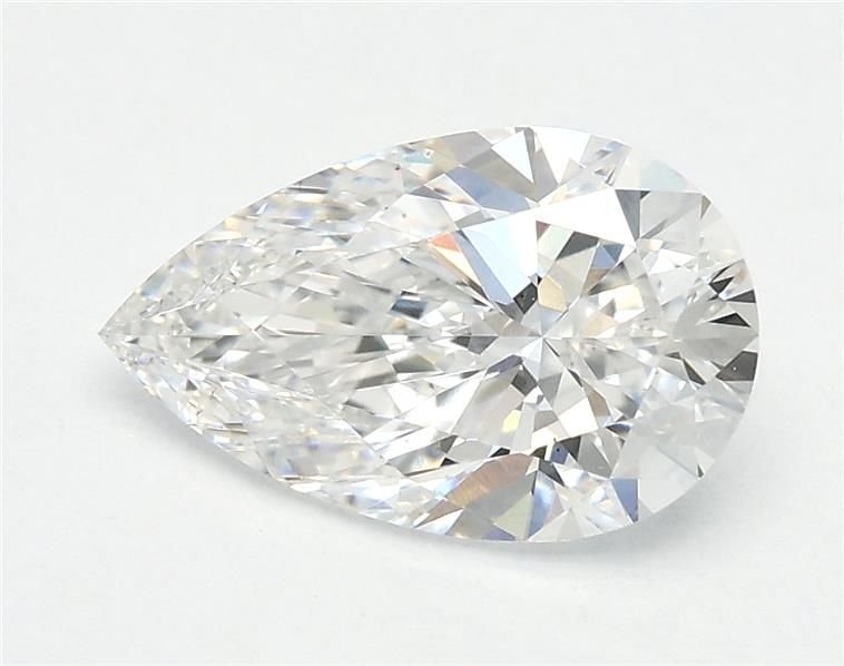 1.19ct E VS1 Rare Carat Ideal Cut Pear Lab Grown Diamond