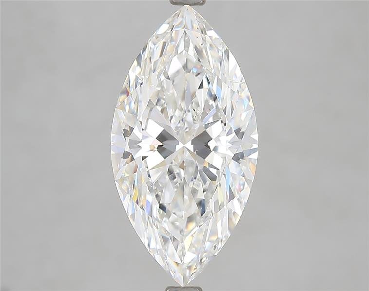 3.52ct F SI1 Rare Carat Ideal Cut Marquise Diamond