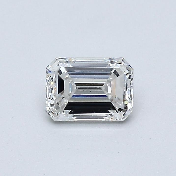 0.45ct F VS2 Very Good Cut Emerald Diamond