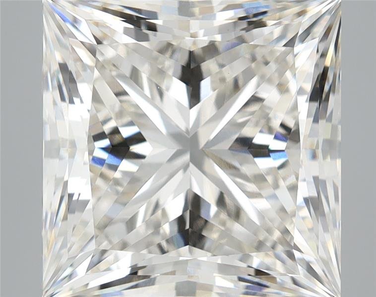 9.18ct H VVS2 Rare Carat Ideal Cut Princess Lab Grown Diamond