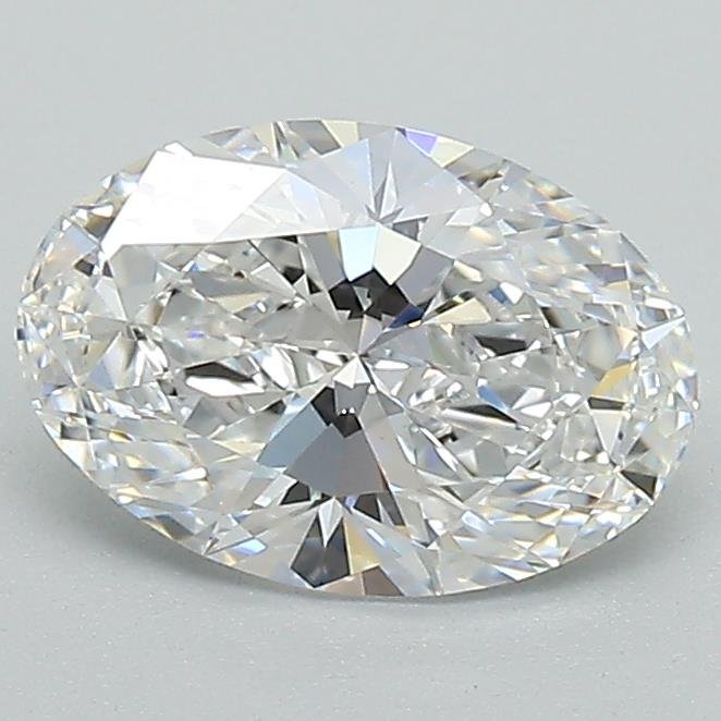 1.26ct D VVS2 Rare Carat Ideal Cut Oval Lab Grown Diamond