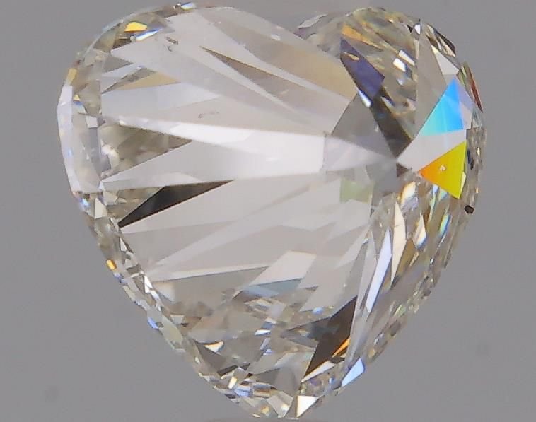 1.46ct H VVS2 Rare Carat Ideal Cut Heart Lab Grown Diamond