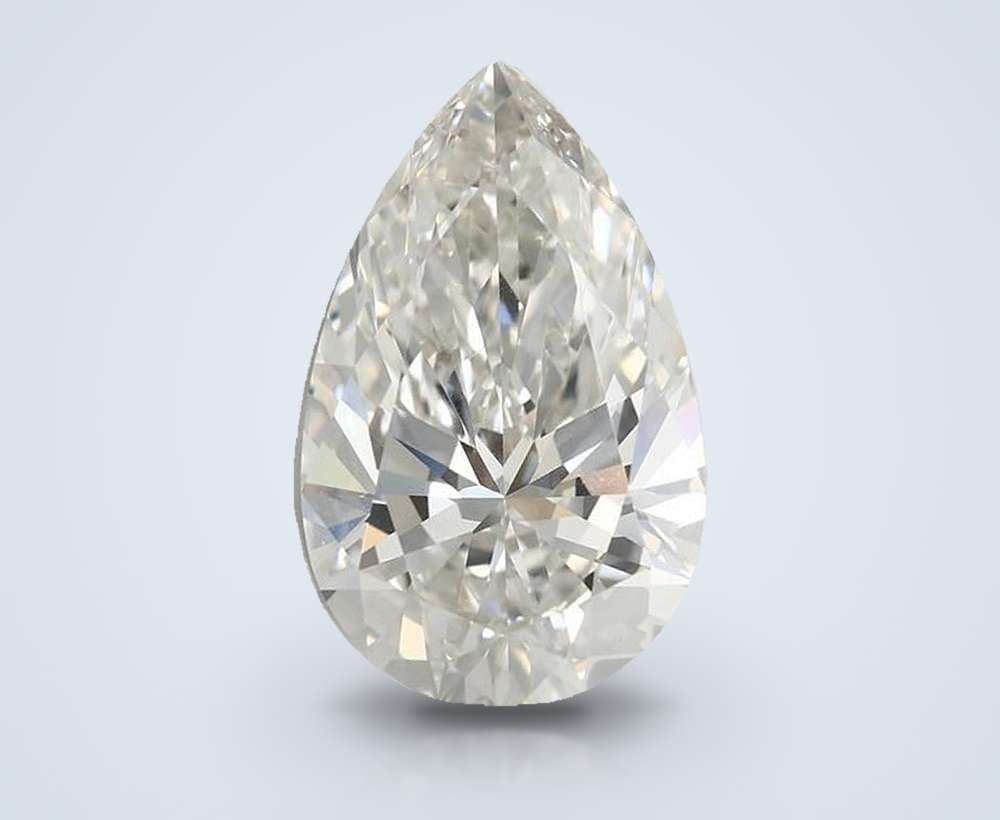 4.88 Carat Pear Lab Diamond