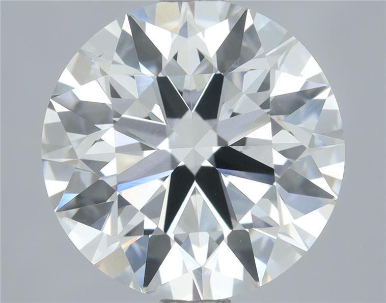 2.60ct D VS2 Rare Carat Ideal Cut Round Lab Grown Diamond