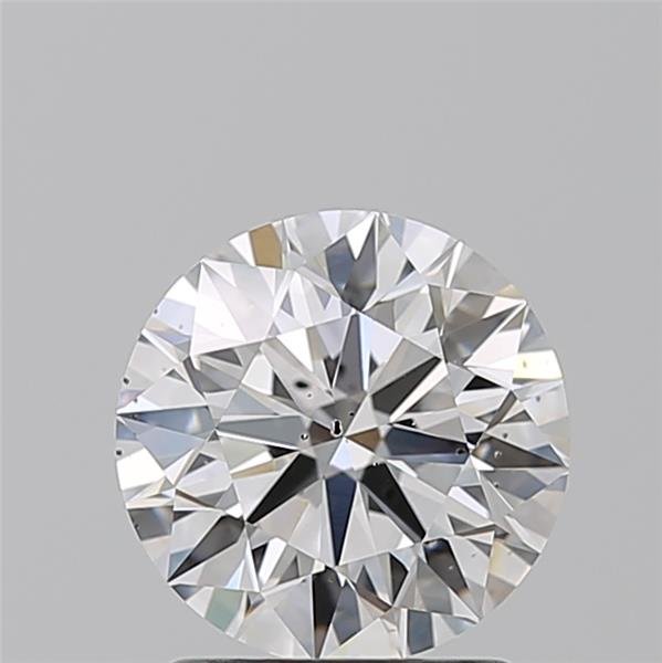 1.55ct D SI2 Rare Carat Ideal Cut Round Diamond