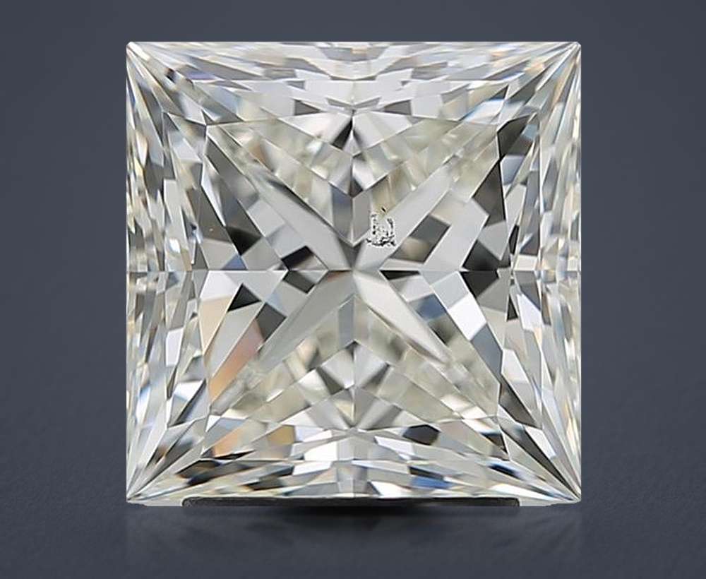 3.22 Carat Princess Natural Diamond