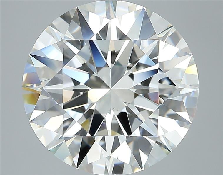 5.03ct I VS1 Rare Carat Ideal Cut Round Diamond