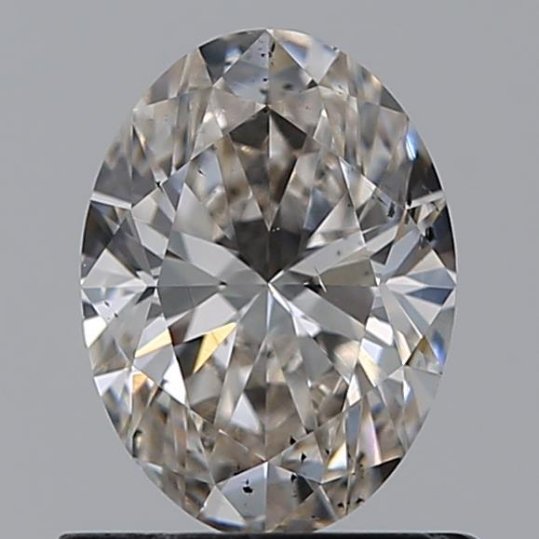 0.80ct J SI1 Very Good Cut Oval Diamond