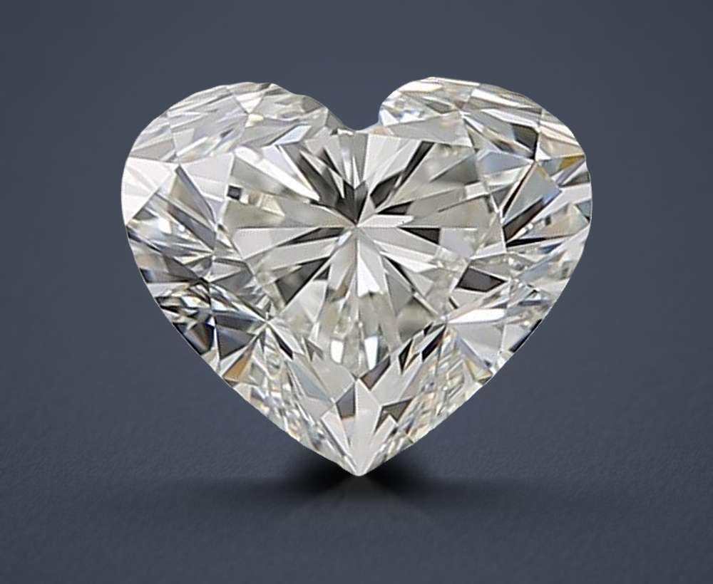 1.12 Carat Heart Natural Diamond