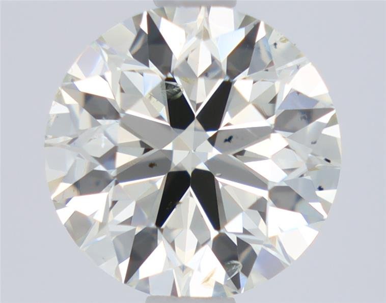 1.56ct K SI1 Rare Carat Ideal Cut Round Diamond