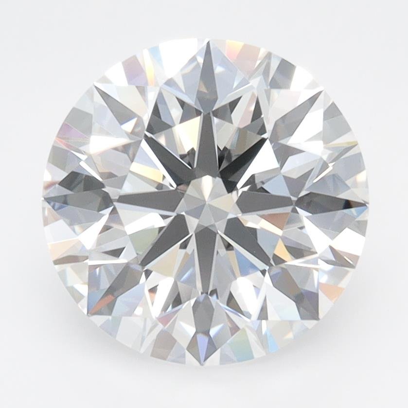 3.00ct D IF Rare Carat Ideal Cut Round Lab Grown Diamond