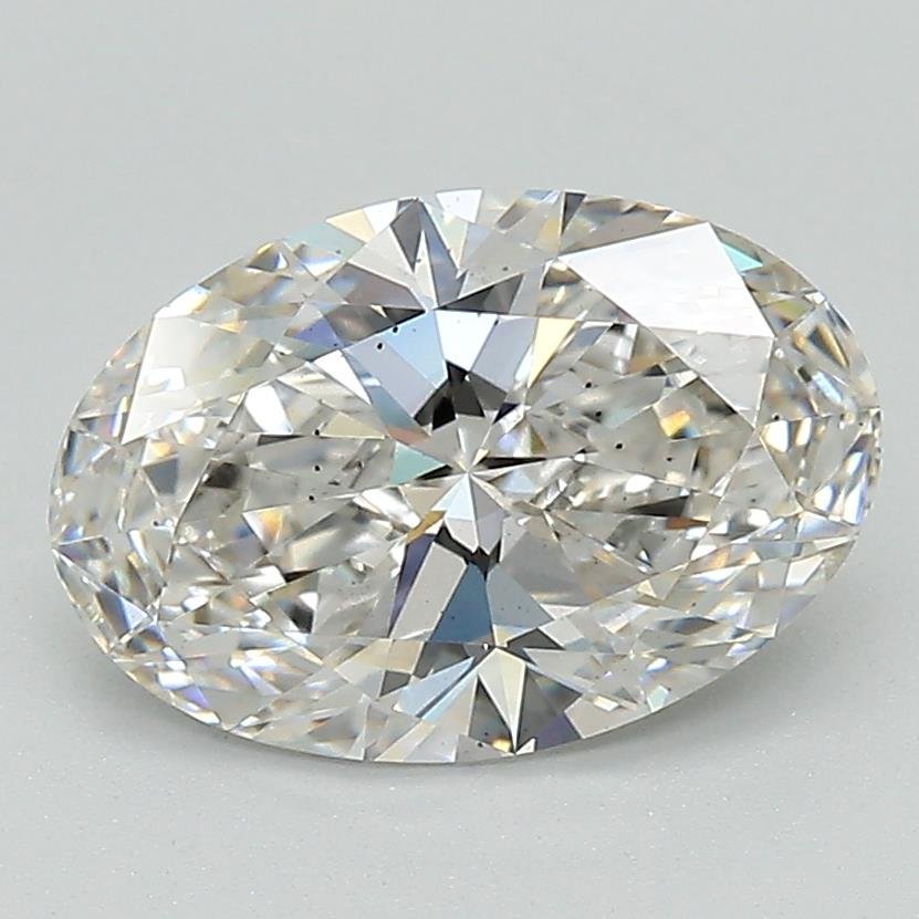 2.07ct G VS2 Rare Carat Ideal Cut Oval Lab Grown Diamond