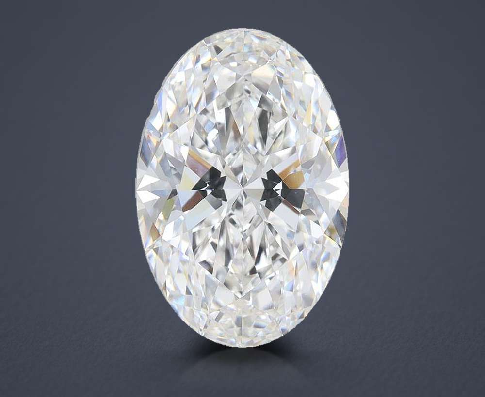 6.99 Carat Oval Lab Diamond