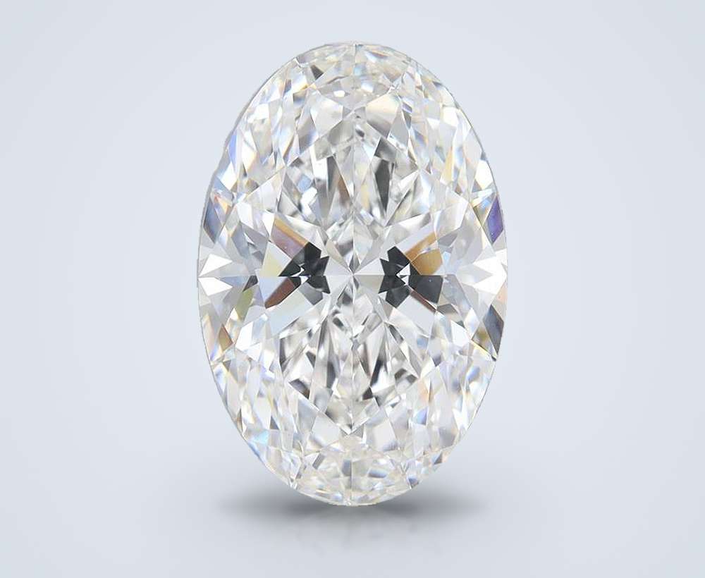 6.99 Carat Oval Lab Diamond