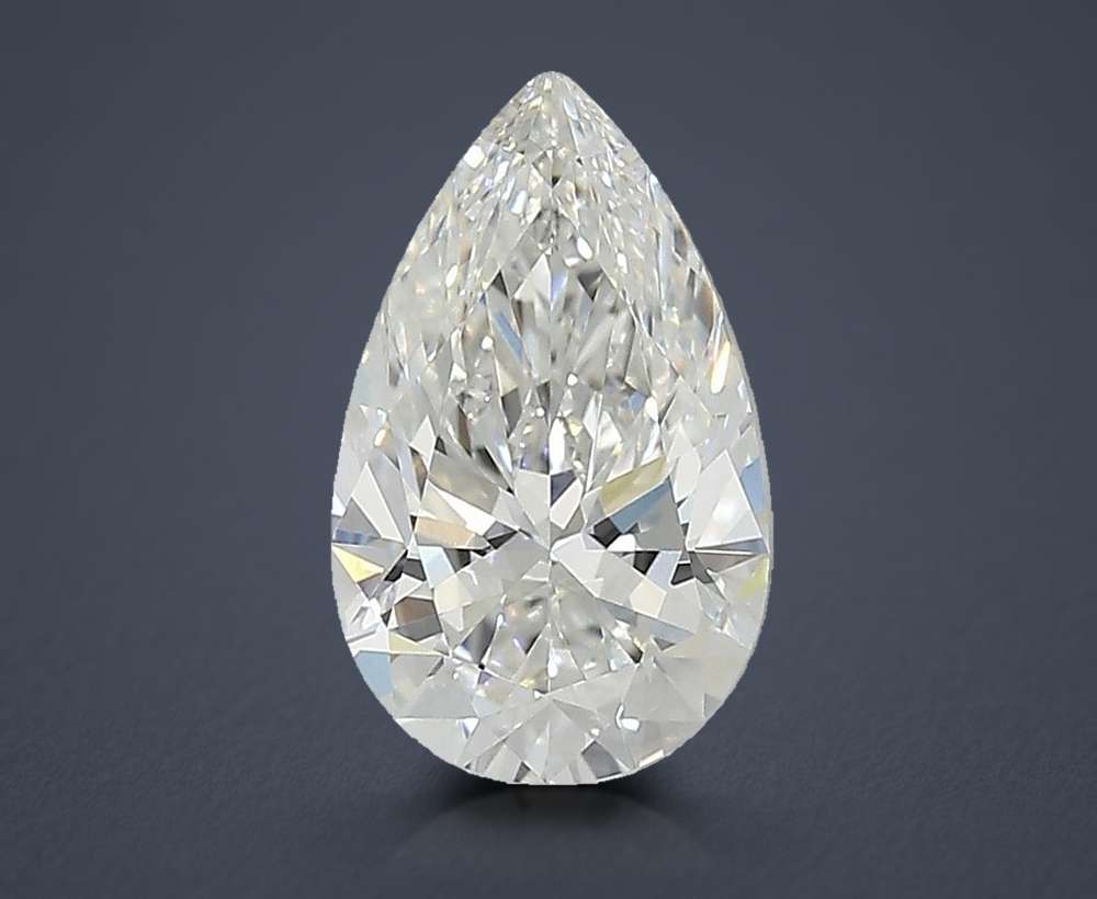 1.59 Carat Pear Lab Diamond