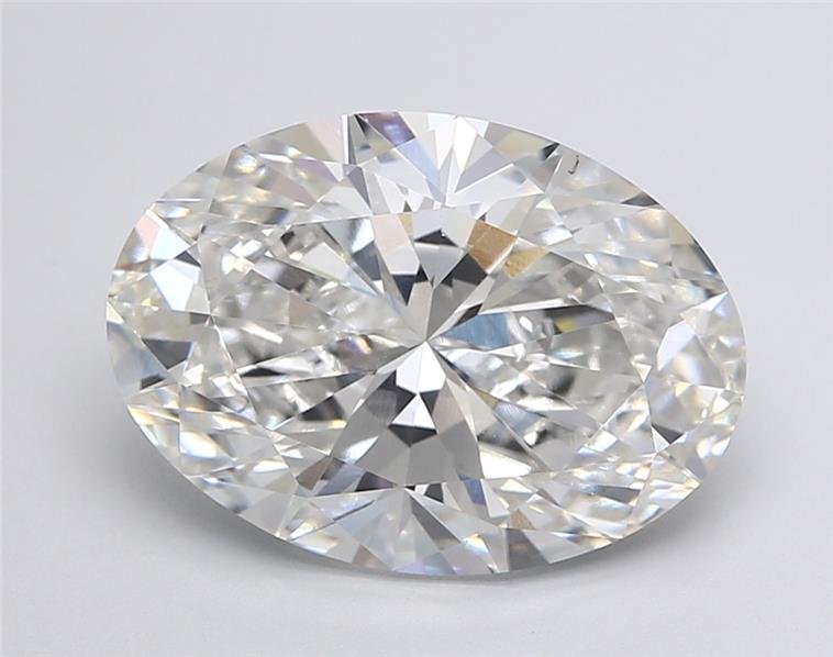 8.29ct G VS1 Rare Carat Ideal Cut Oval Lab Grown Diamond