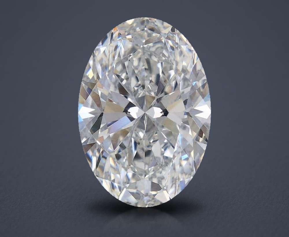5.79 Carat Oval Lab Diamond