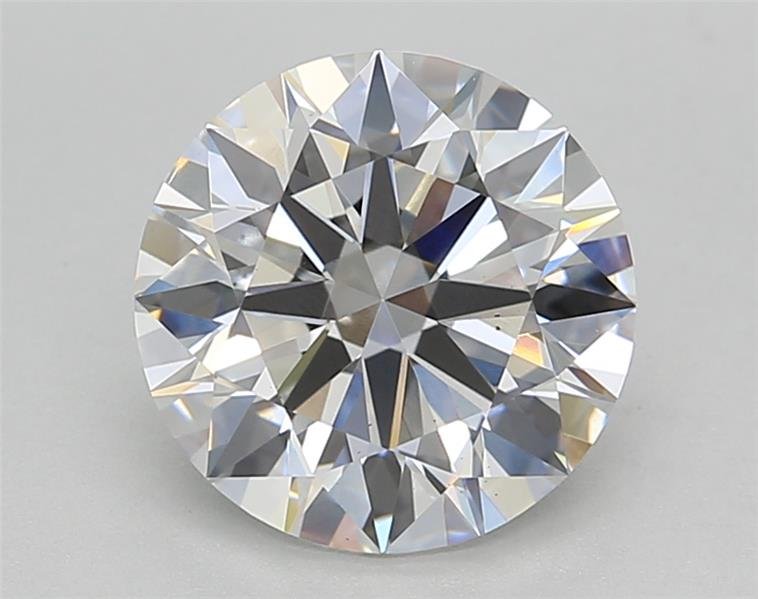 2.39ct F VS1 Rare Carat Ideal Cut Round Lab Grown Diamond