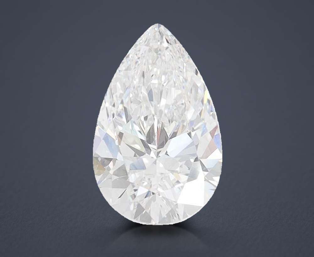 1.22 Carat Pear Lab Diamond