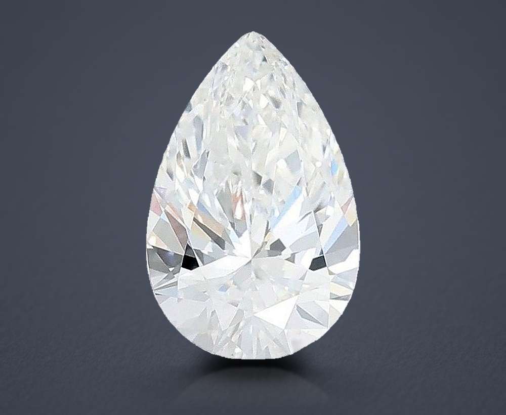 1.26 Carat Pear Lab Diamond