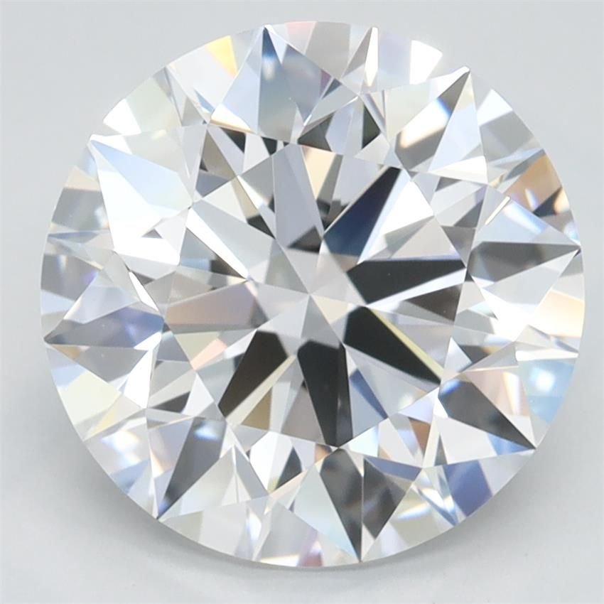 3.34ct D IF Rare Carat Ideal Cut Round Lab Grown Diamond