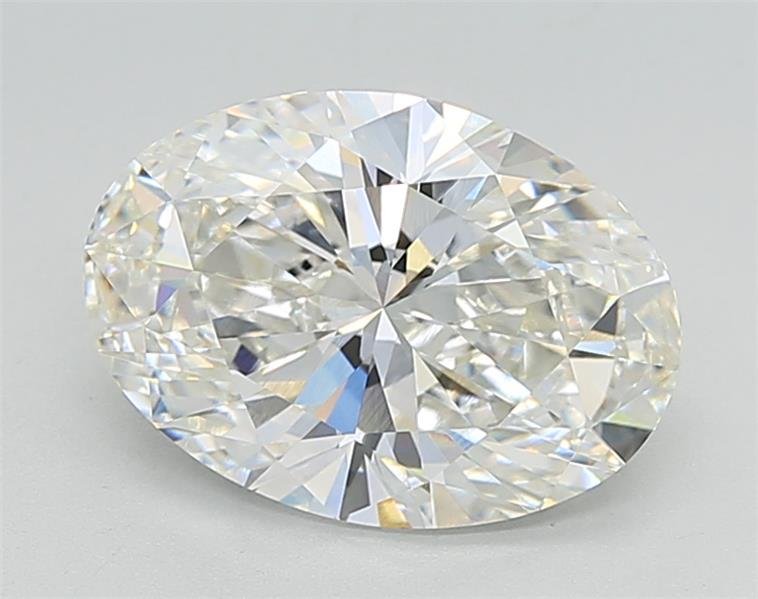 3.56ct F VVS2 Rare Carat Ideal Cut Oval Lab Grown Diamond