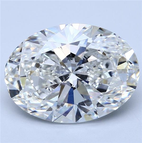 8.05ct G VS1 Rare Carat Ideal Cut Oval Lab Grown Diamond