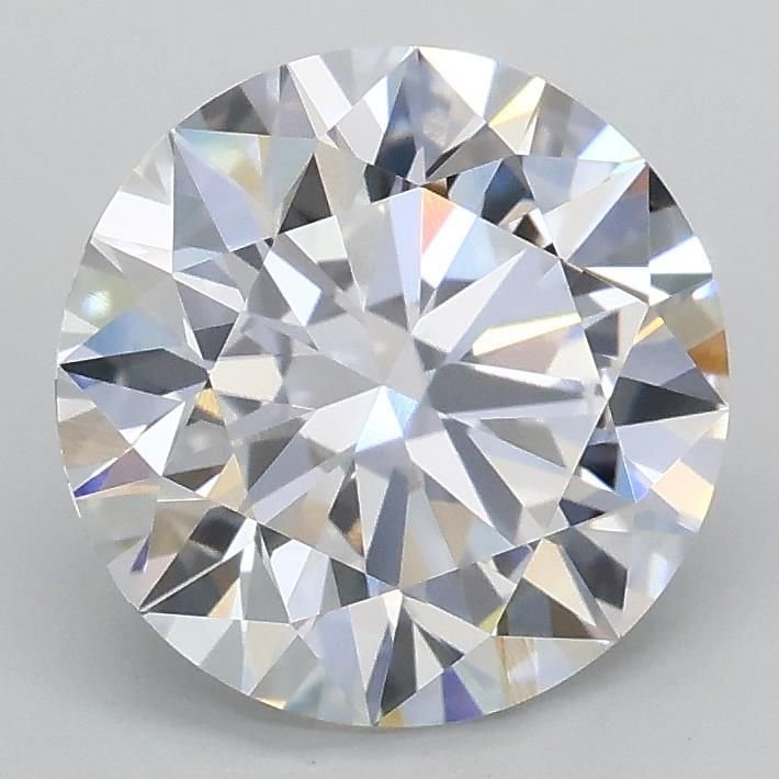 2.05ct D VVS2 Rare Carat Ideal Cut Round Lab Grown Diamond