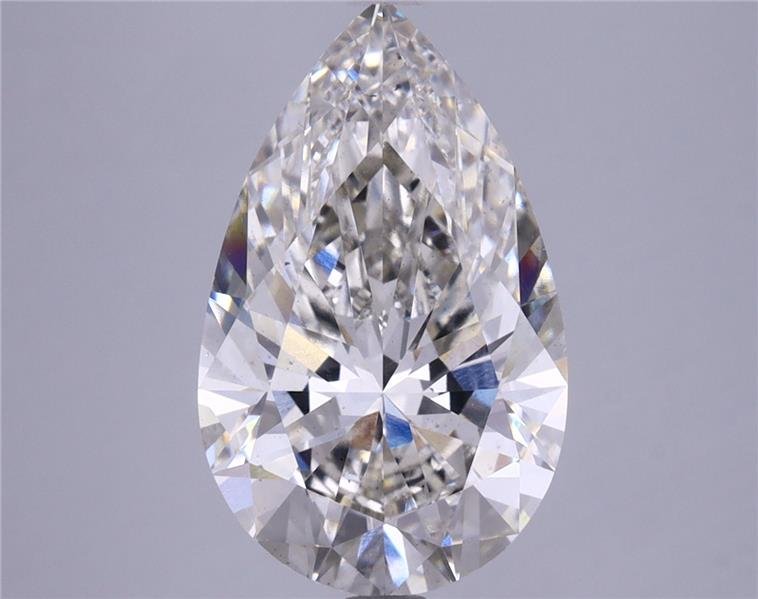 4.22ct I VS2 Rare Carat Ideal Cut Pear Lab Grown Diamond