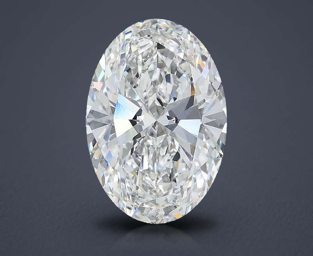 8.04 Carat Oval Lab Diamond