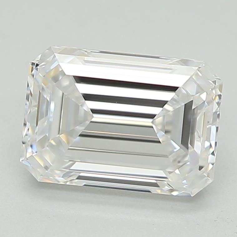 1.02ct D VVS2 Rare Carat Ideal Cut Emerald Lab Grown Diamond