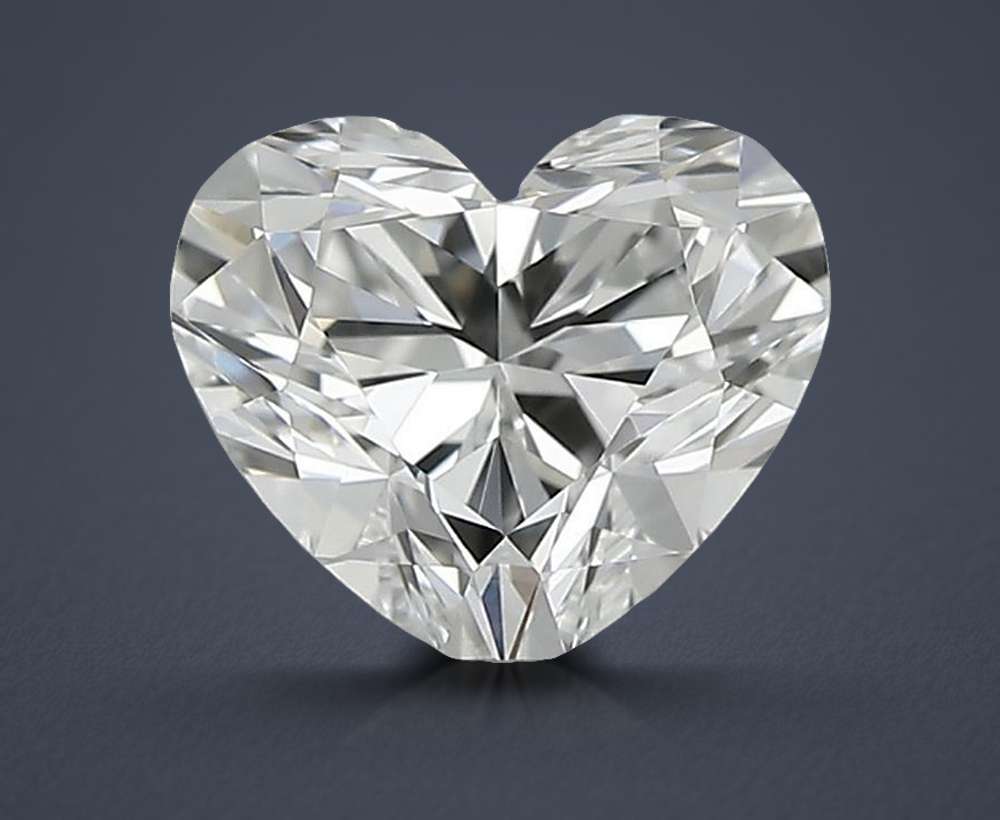 0.61 Carat Heart Natural Diamond
