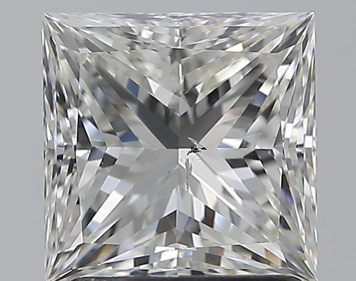 1.70ct I SI2 Excellent Cut Princess Diamond