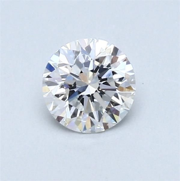 0.51ct D VVS2 Very Good Cut Round Diamond