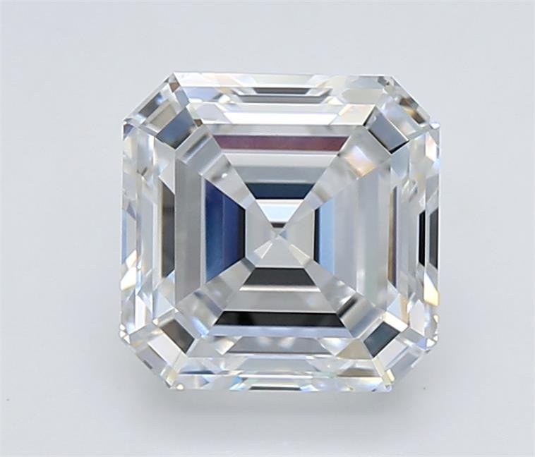 2.10ct D VVS2 Excellent Cut Asscher Lab Grown Diamond
