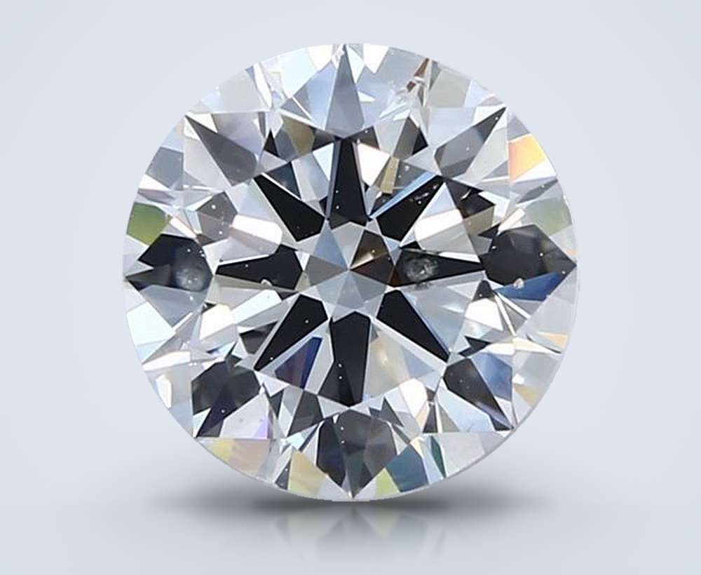 2.50 Carat Round Natural Diamond